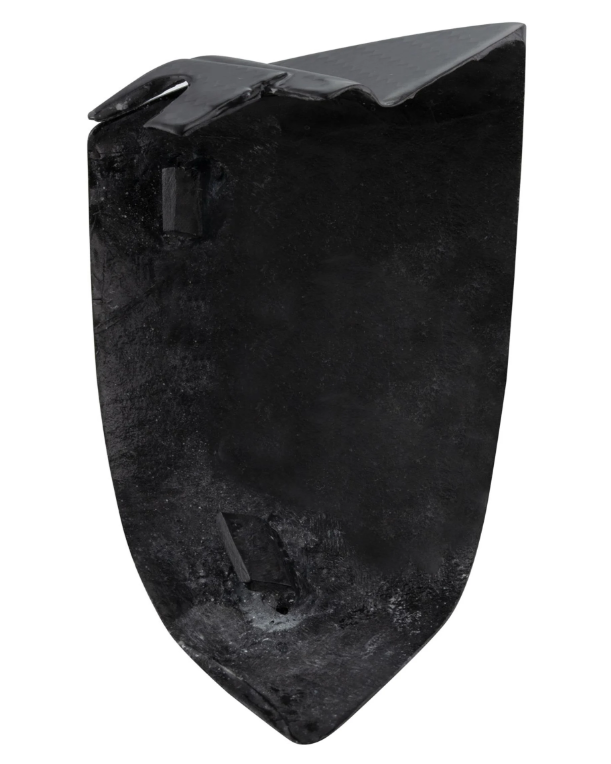 End piece underbody right for Vespa Primavera/Sprint 50-150cc 2T/4T AC, Carbon