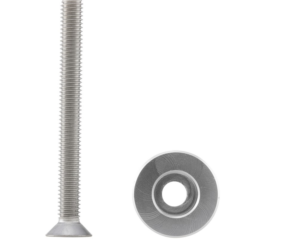 Mounting kit for handlebar end mirrors and standard handlebar end weights