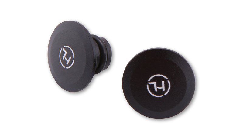 HIGHSIDER pro cover caps Black Matt CNC, For M10