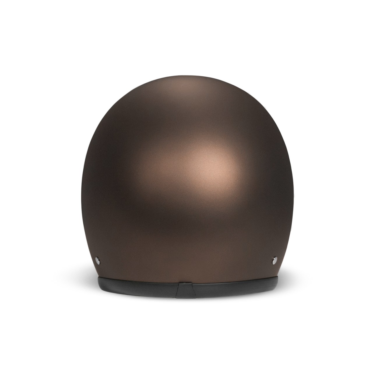 DMD jet helmet Retro, brown, glossy, Caffè, fiberglass, ECE 22.06