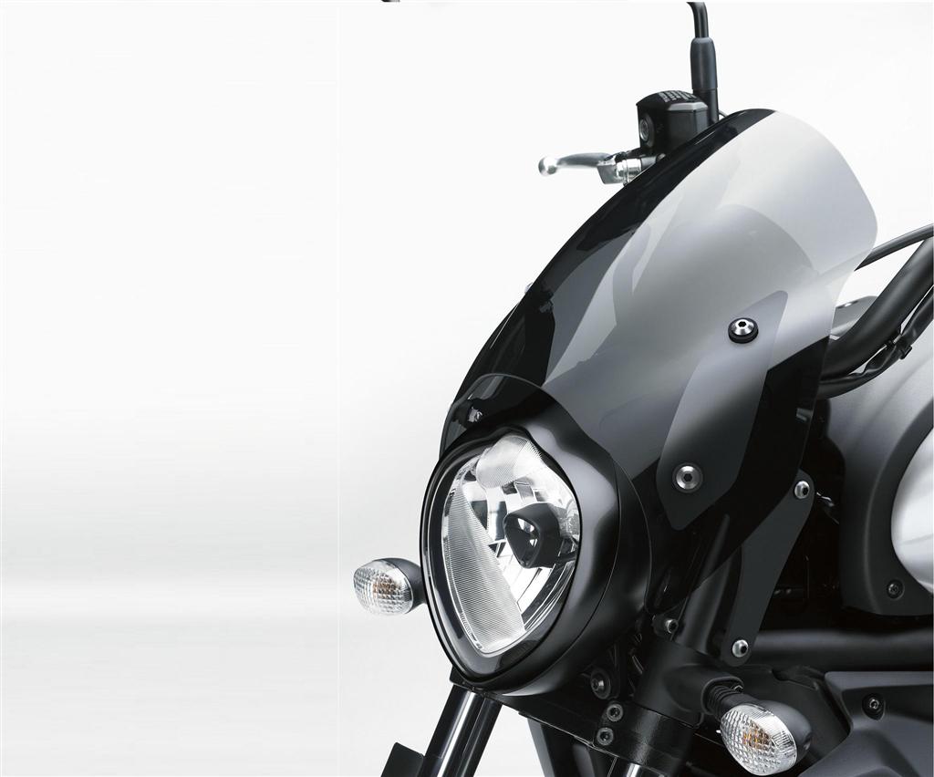Bracket for windshield CAFE STYLE fixed mounted for Vulcan S (Bj.15-19) Original Kawasaki