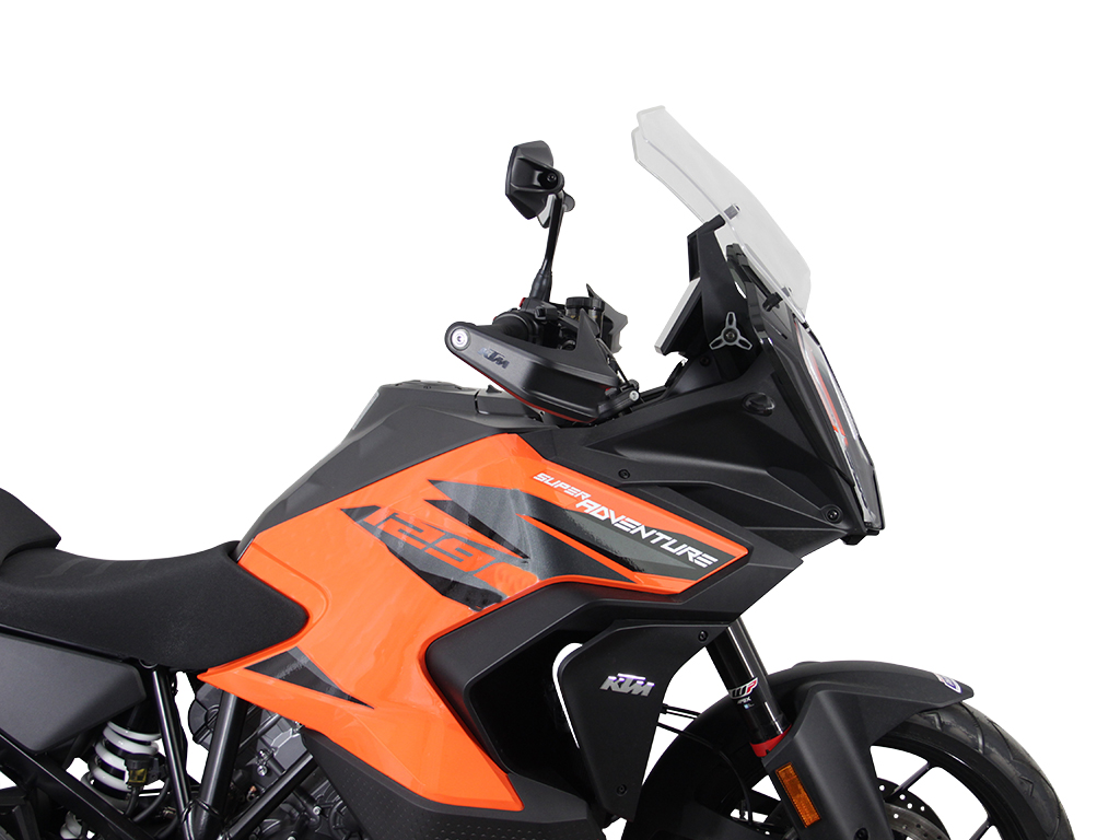 MRA touring screen "TM" clear for KTM Superadventure 1290 /S /R 2021-