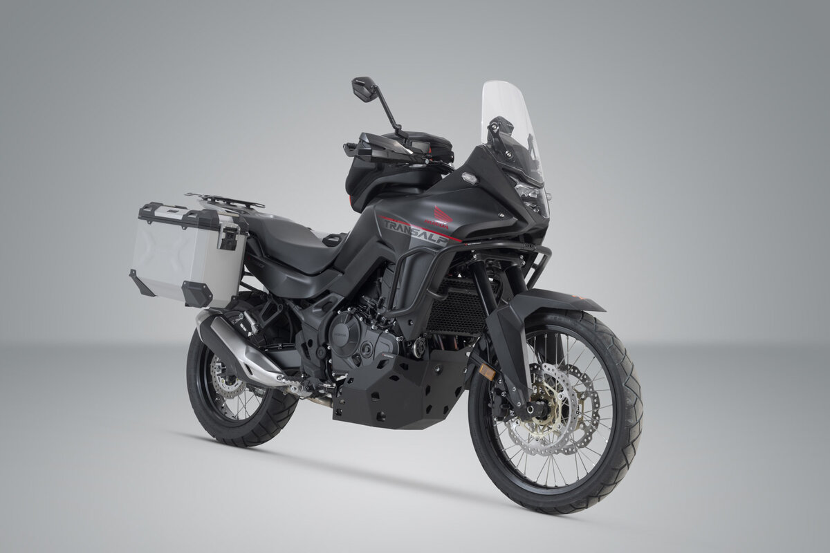 SW-Motech TRAX ADV aluminum case system 2x37L silver for Honda XL 750 Transalp (23-) SW Motech