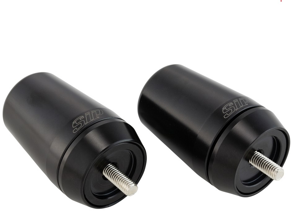Handlebar end weights for Vespa GTS/GTS Super/GTV/GT 60/GT/GT L 125-300cc, black