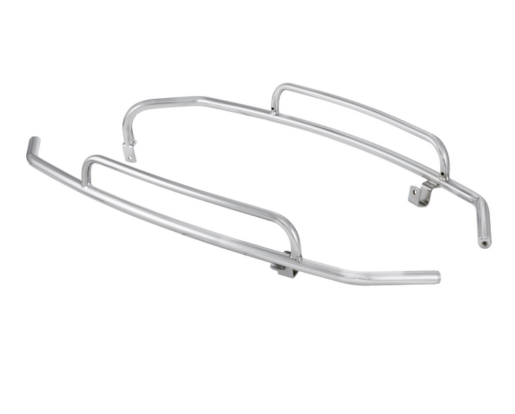 Crash bar side hood rear for Vespa GTS /GTS Super /GTV, 125-300cc, chrome