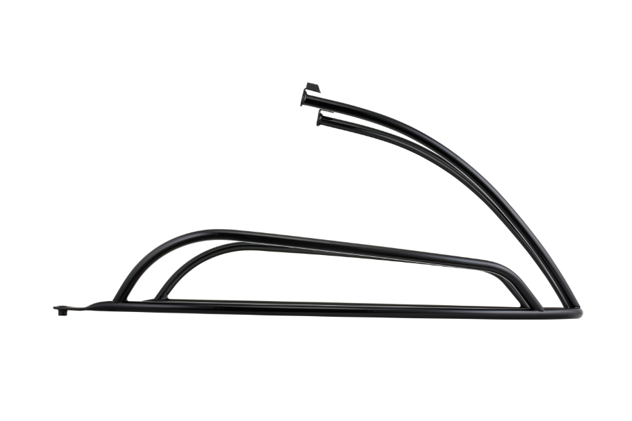 Crash bar side cover for Vespa Primavera/Sprint/Elettrica 50-150ccm, black glossy