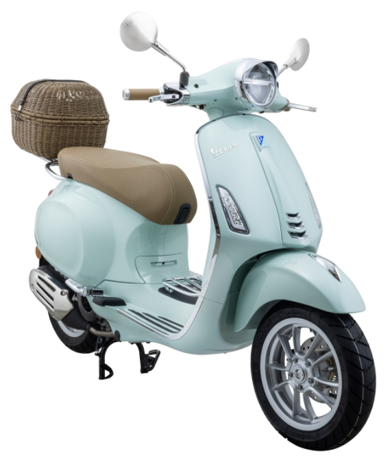 Turn signal kit front left/right for Vespa Primavera/Sprint 50cc 2T/4T, clear