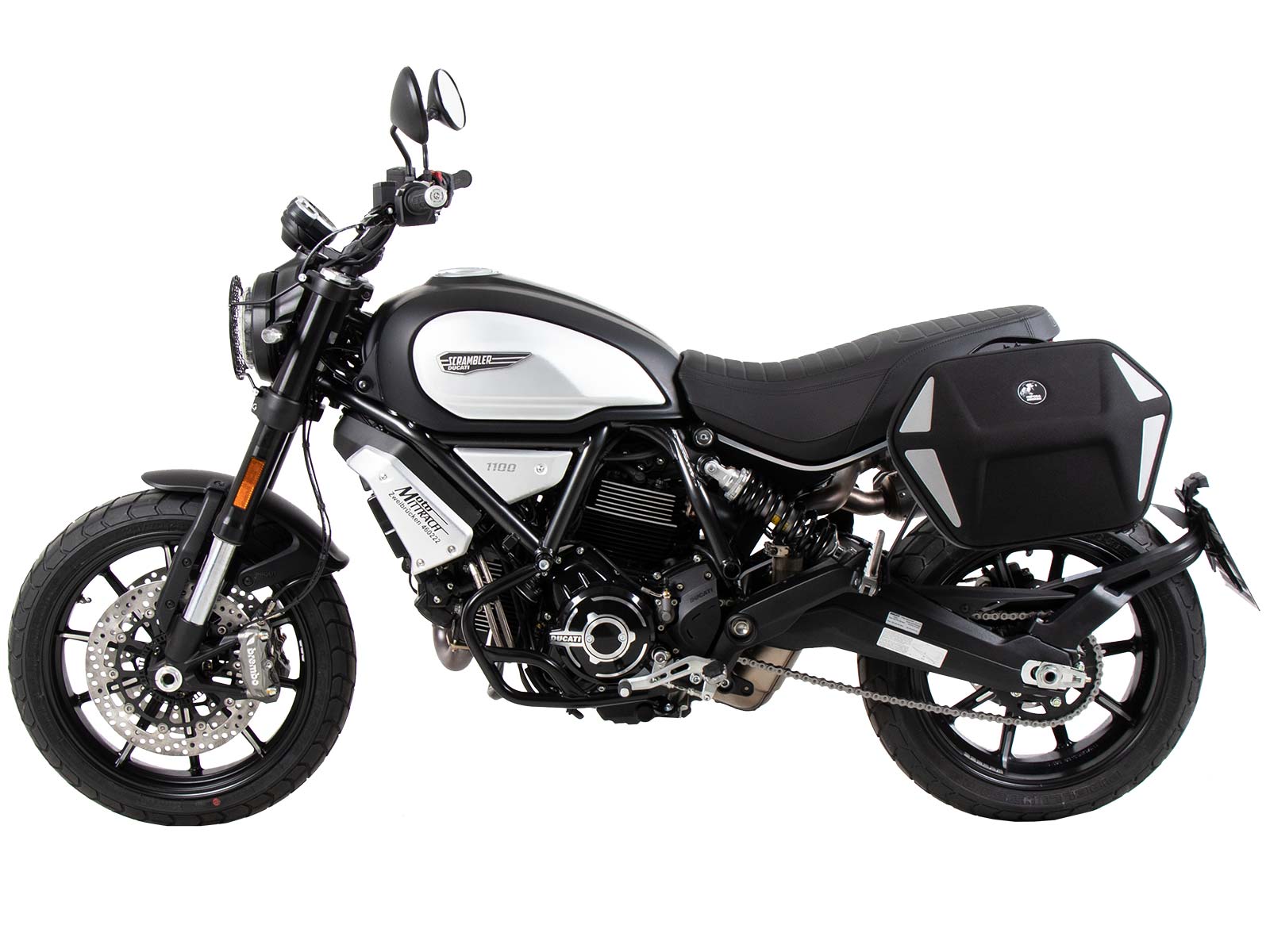 C-Bow side carrier left for Ducati Scrambler 1100 Dark Pro /Pro /Sport Pro (21-24) Hepco & Becker
