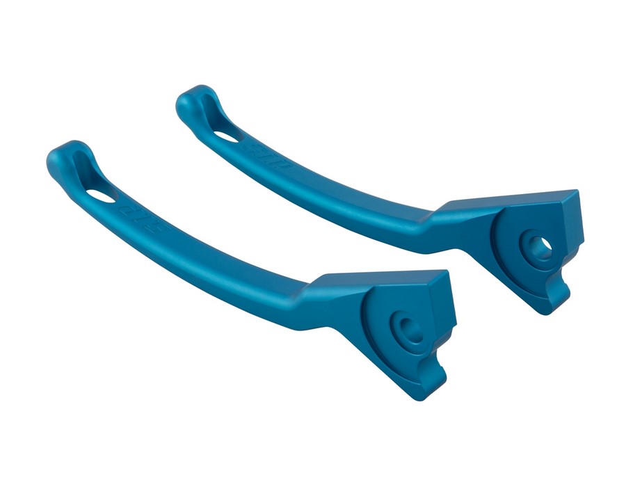 Sport lever set brake for Vespa, right and left, blue matt
