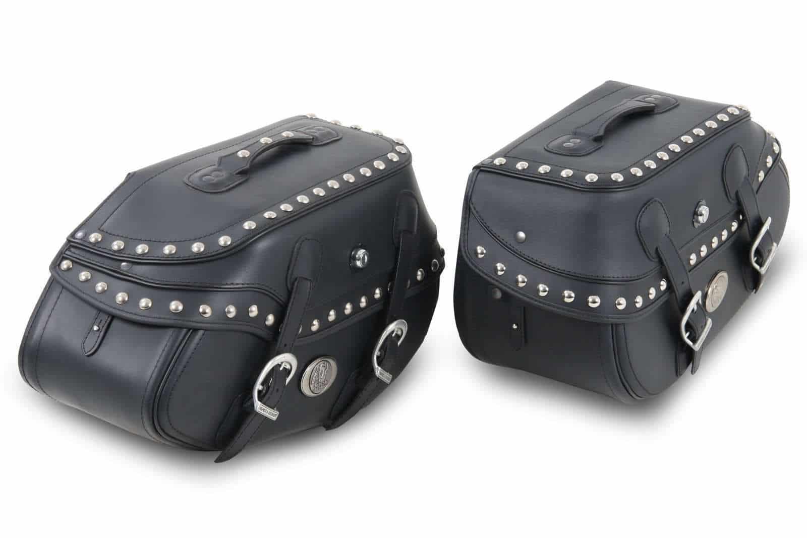 Saddlebag set Buffalo Custom black for C-Bow carrier Hepco & Becker