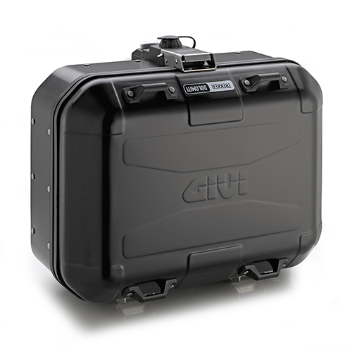 Trekker 30 Dolomiti MONOKEY top case / side case aluminum black Givi