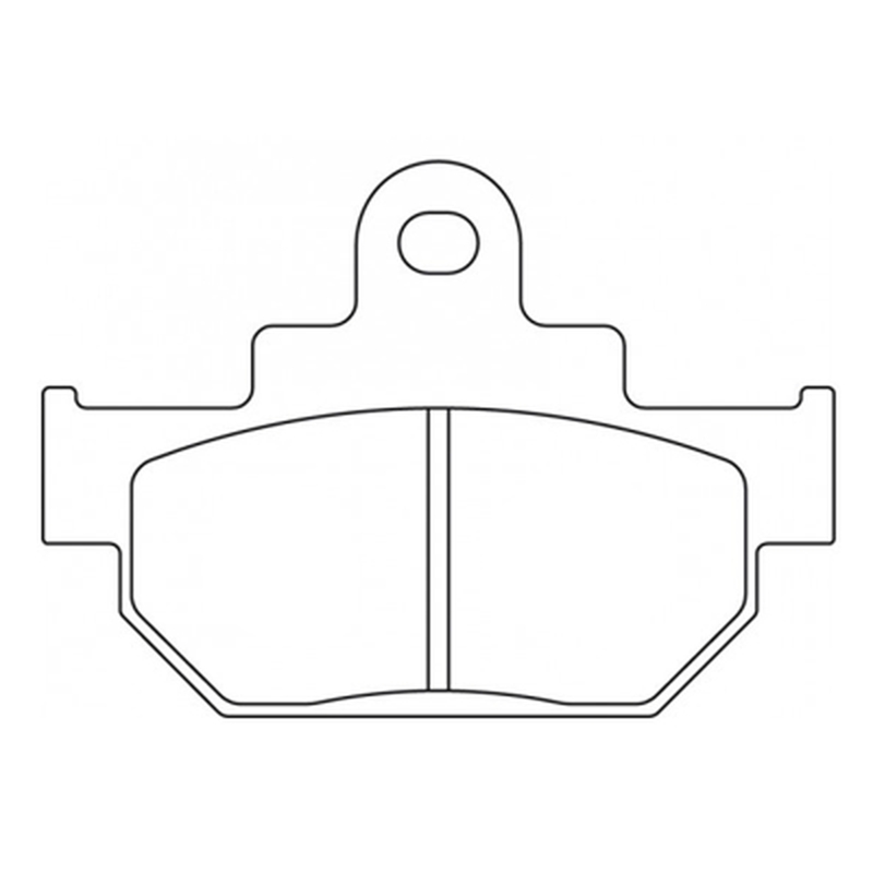 CL Brakes Street sintered metal brake pads - 2387A3+