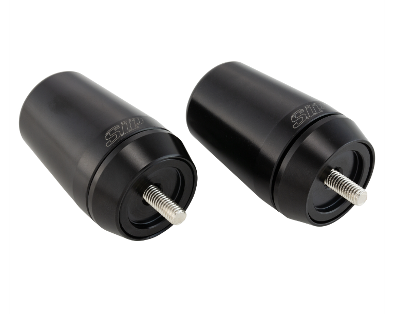 Handlebar end weights for Vespa GTS/GTS Super/GTV/GT 60/GT/GT L 125-300cc, black