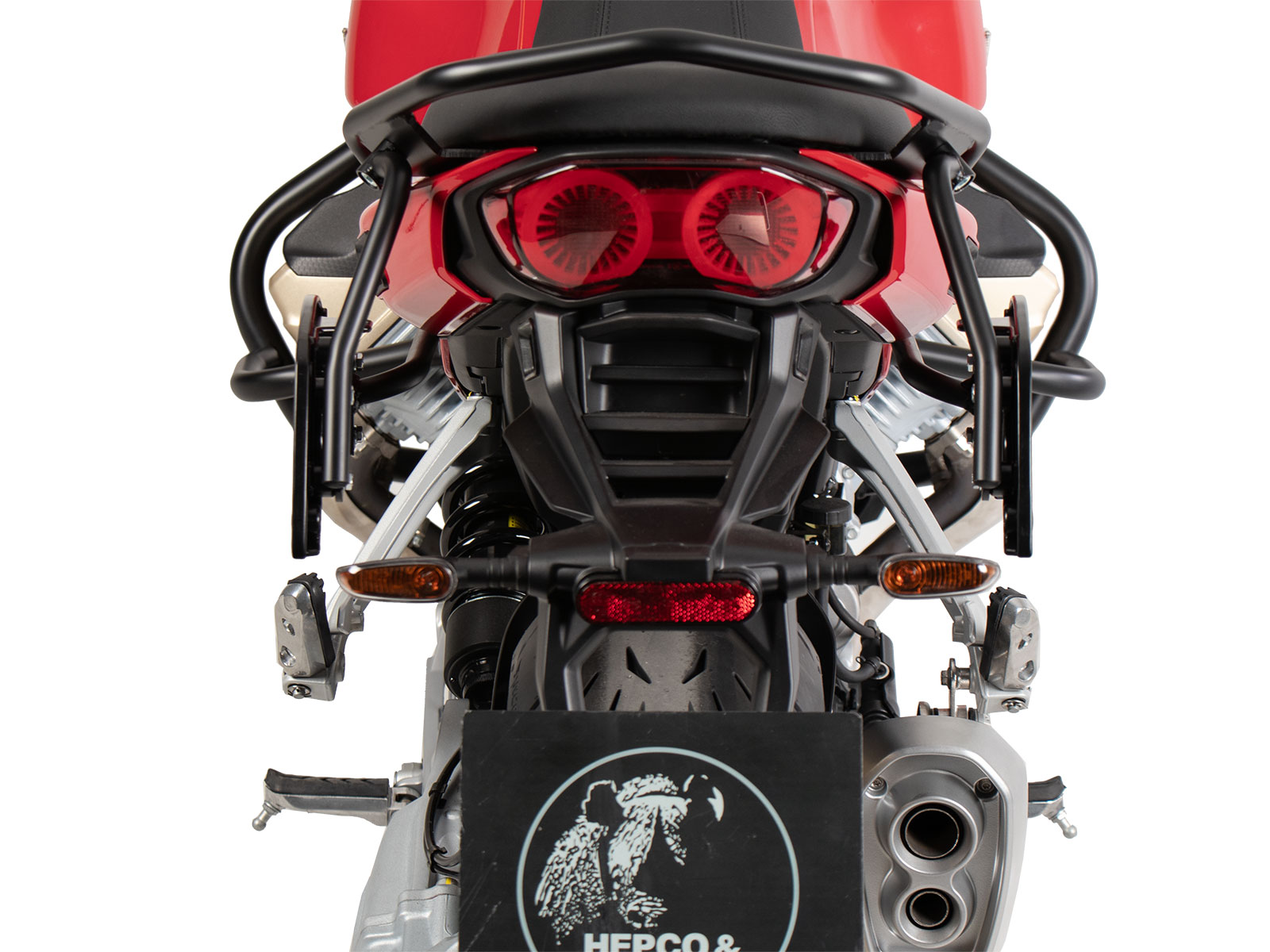 C-Bow side carrier for Moto Guzzi V 100 Mandello Hepco & Becker