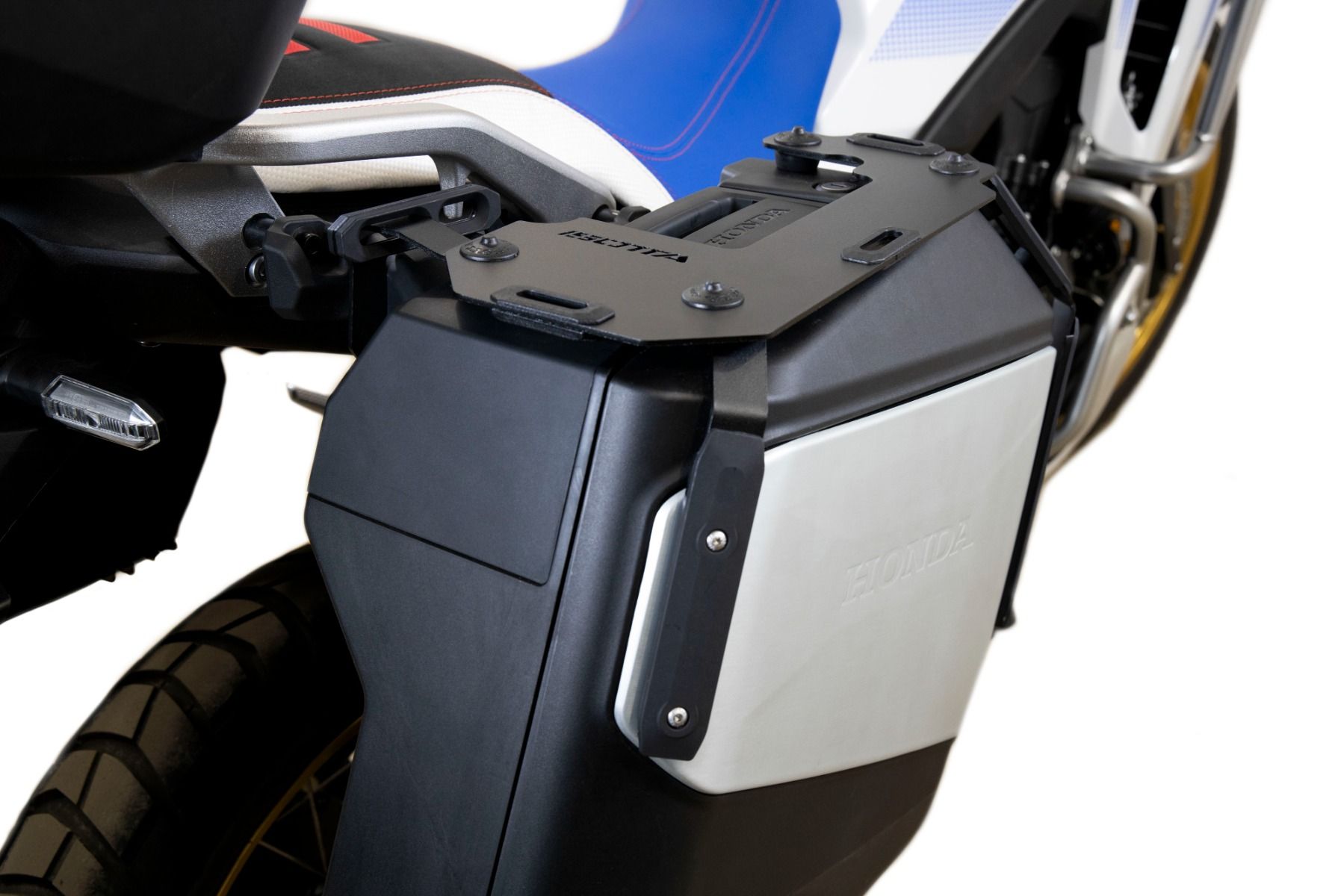 Luggage rack for side cases Honda XL 750 Transalp /NT 1100 /ADV 750 /NC 750 X, aluminum, black