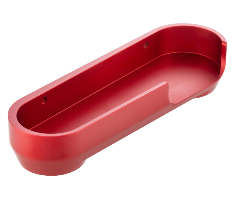 Swingarm cover for Vespa, red matt