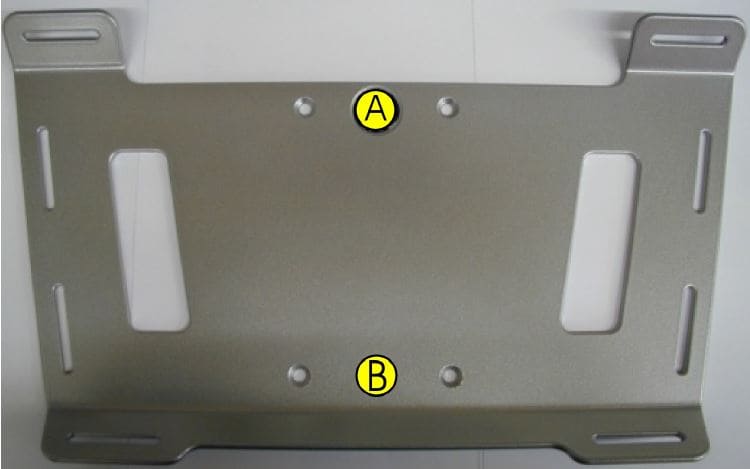 Luggage rack extension silver for BMW R 1150 GS Adventure (01-05) Hepco & Becker