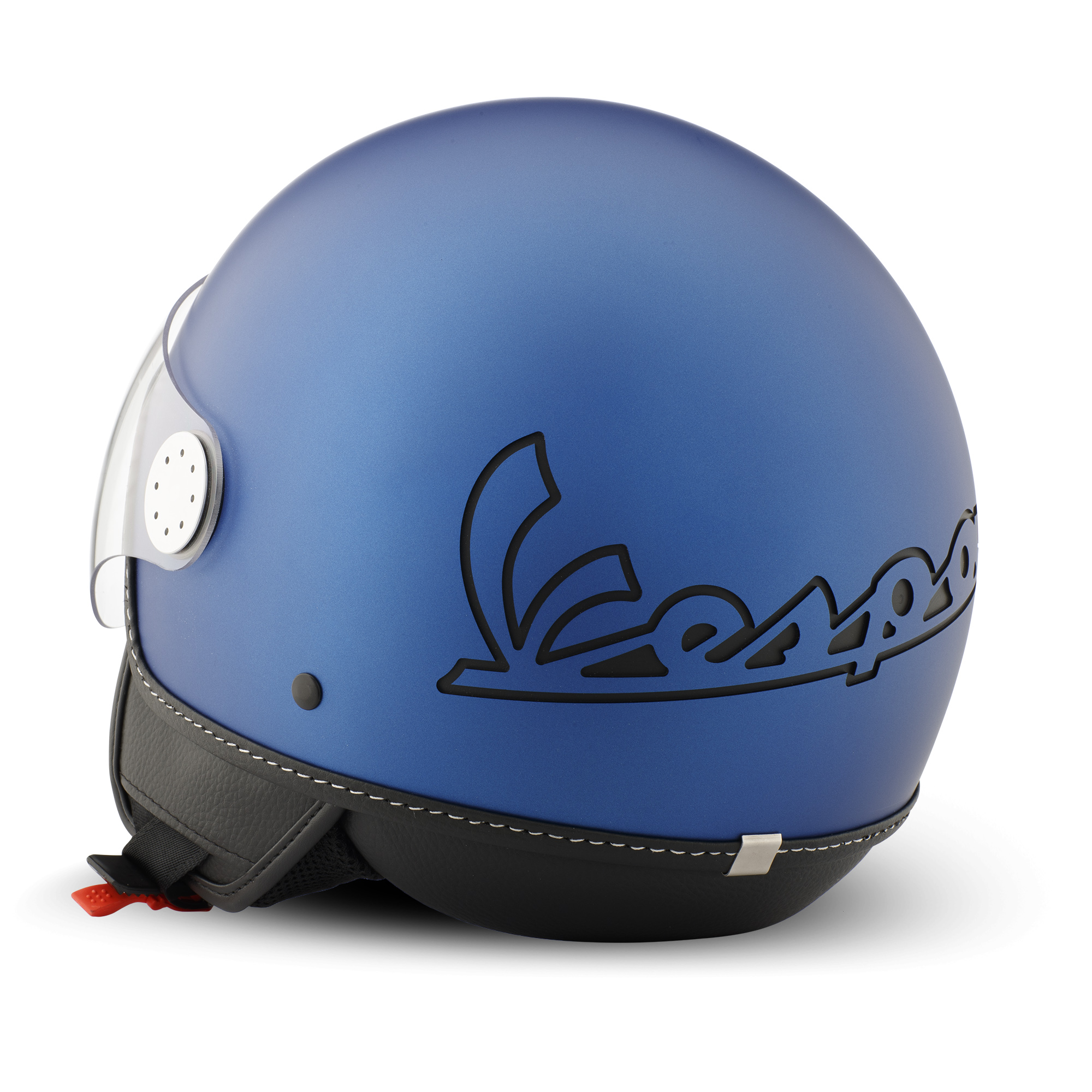 Vespa Jet Helmet Visor 3.0 Blue Vivace