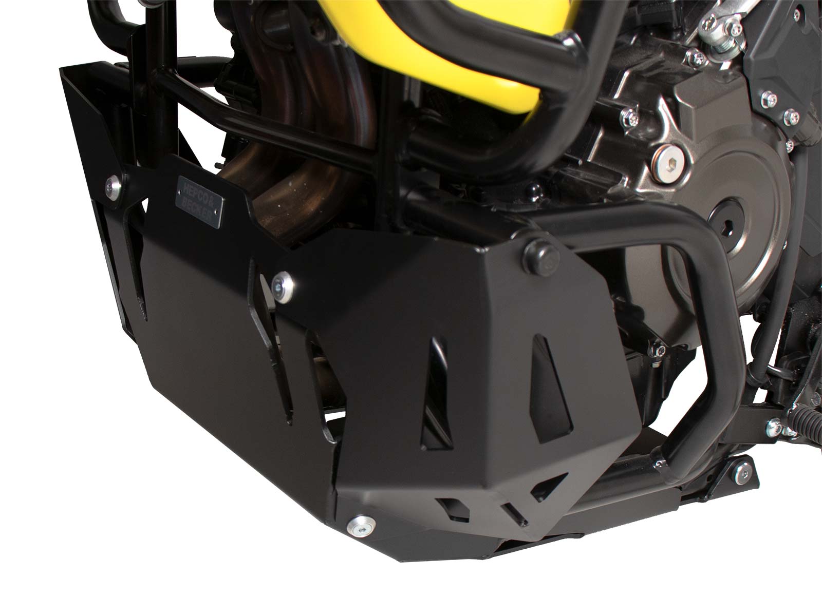 Engine protection plate black for Suzuki V-Strom 800 (24-) Hepco & Becker