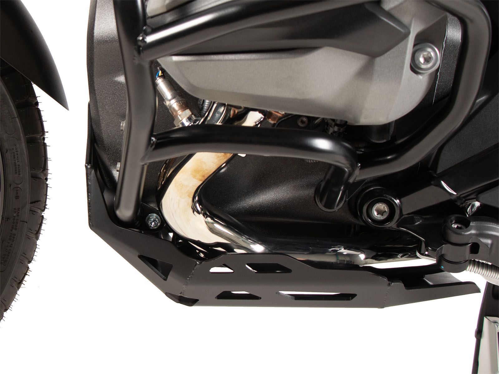 Engine protection plate black for BMW R 1300 GS (23-) Hepco & Becker