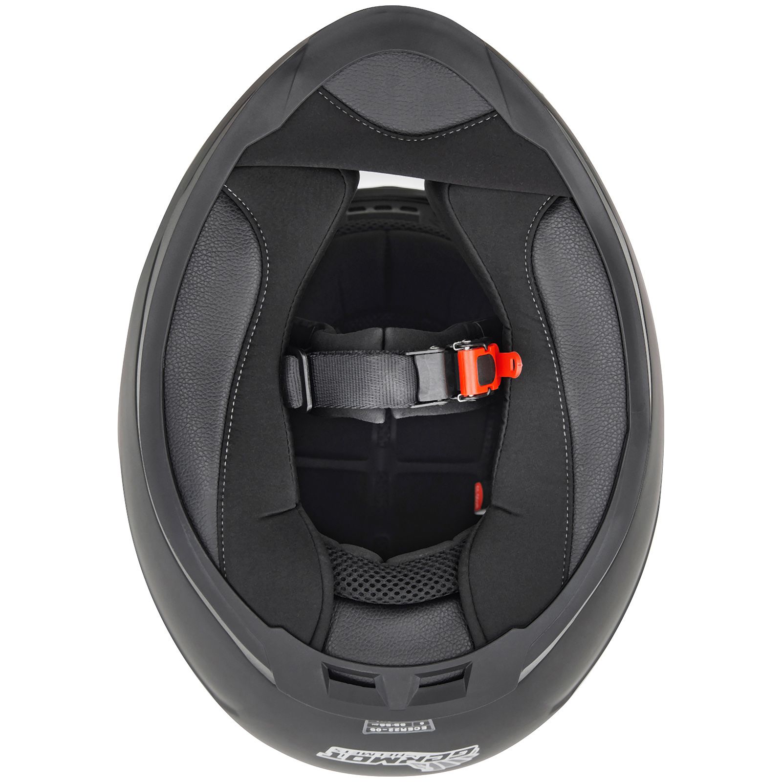 Germot full-face helmet GM 320, matt black / white