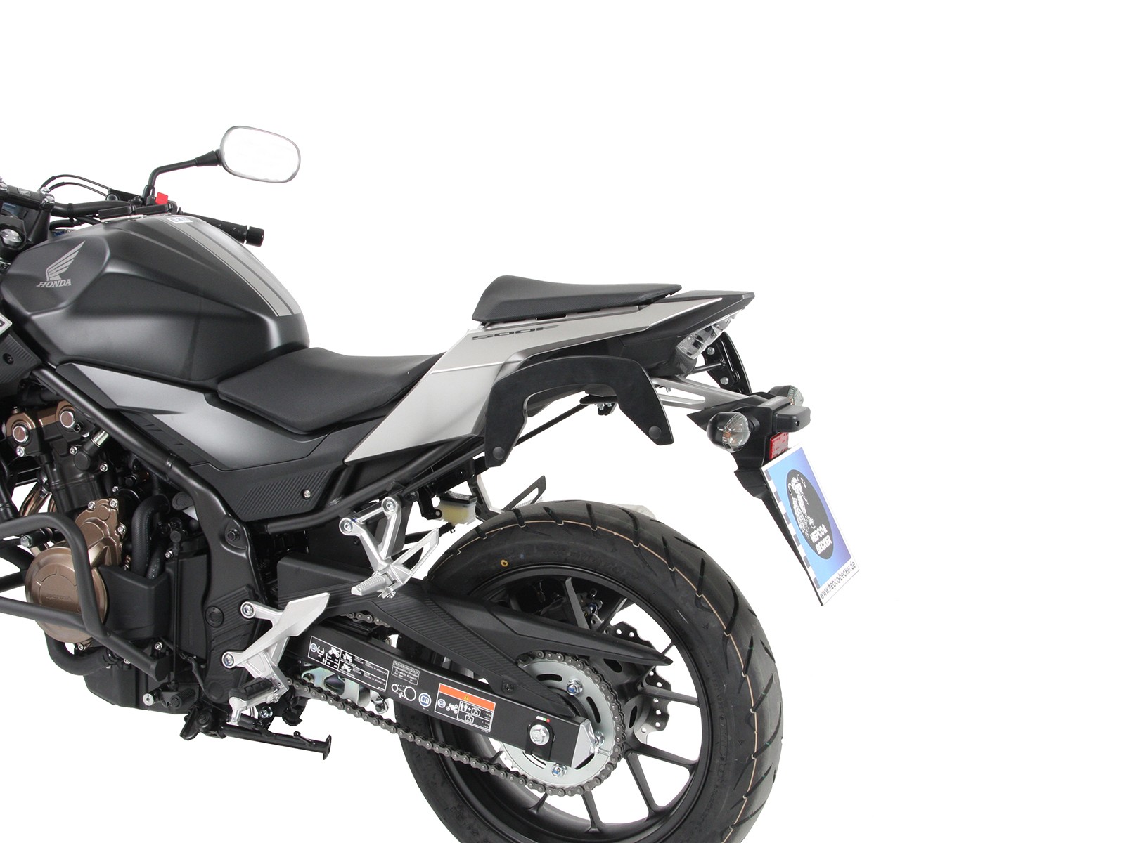 C-Bow side carrier anthracite for Honda CBR 500 R (16-18) Hepco & Becker
