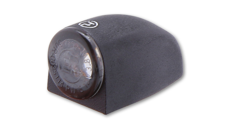 HIGHSIDER pro Proton Three LED turn signal/position light black/tinted 2in1, E-approved (pair)