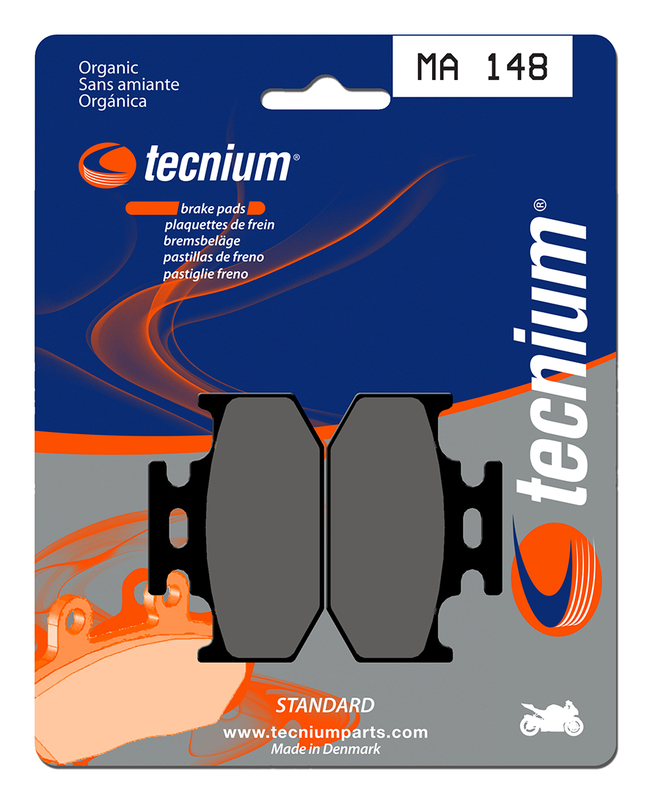 Tecnium Street Organic Brake Pads - MA148
