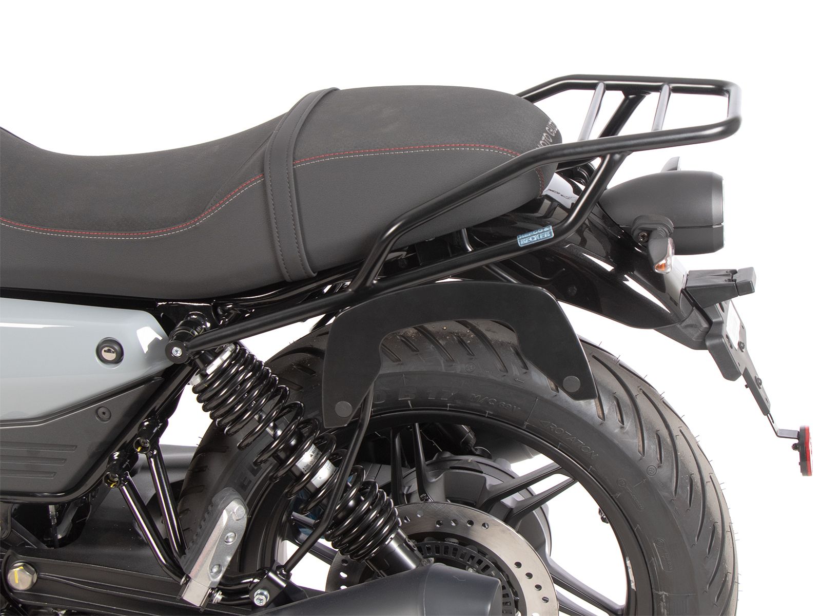 Tubular luggage rack black for Moto Guzzi V7 850 Sport (25-) Hepco & Becker