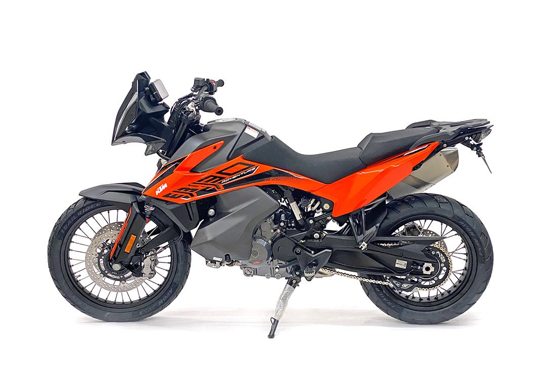 License plate holder for KTM 790 Adventure (19-) and KTM 890 Adventure (21-)