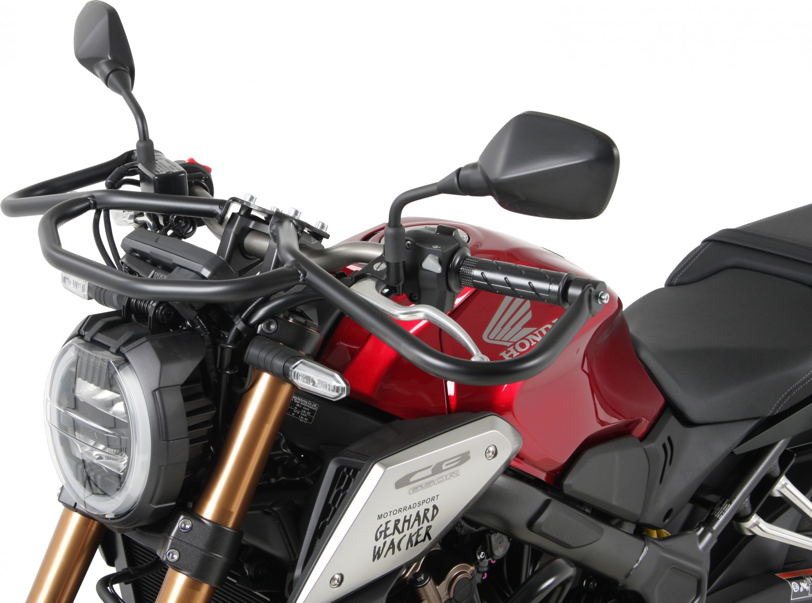 Front protection bar black for Honda CB 650 R (19-20) Hepco & Becker