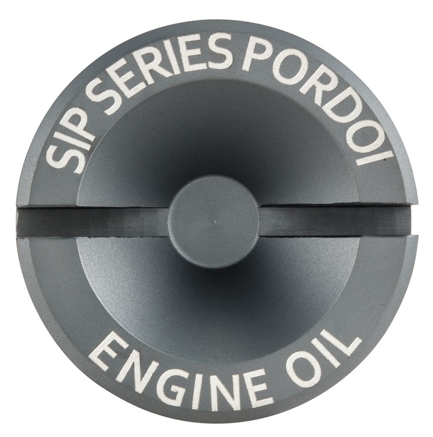 Oil filler plug engine oil for Vespa, gray matte