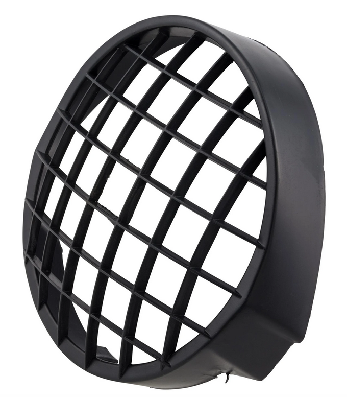 Lamp grille for headlight CUPPINI for Vespa PX 80-200cc, black
