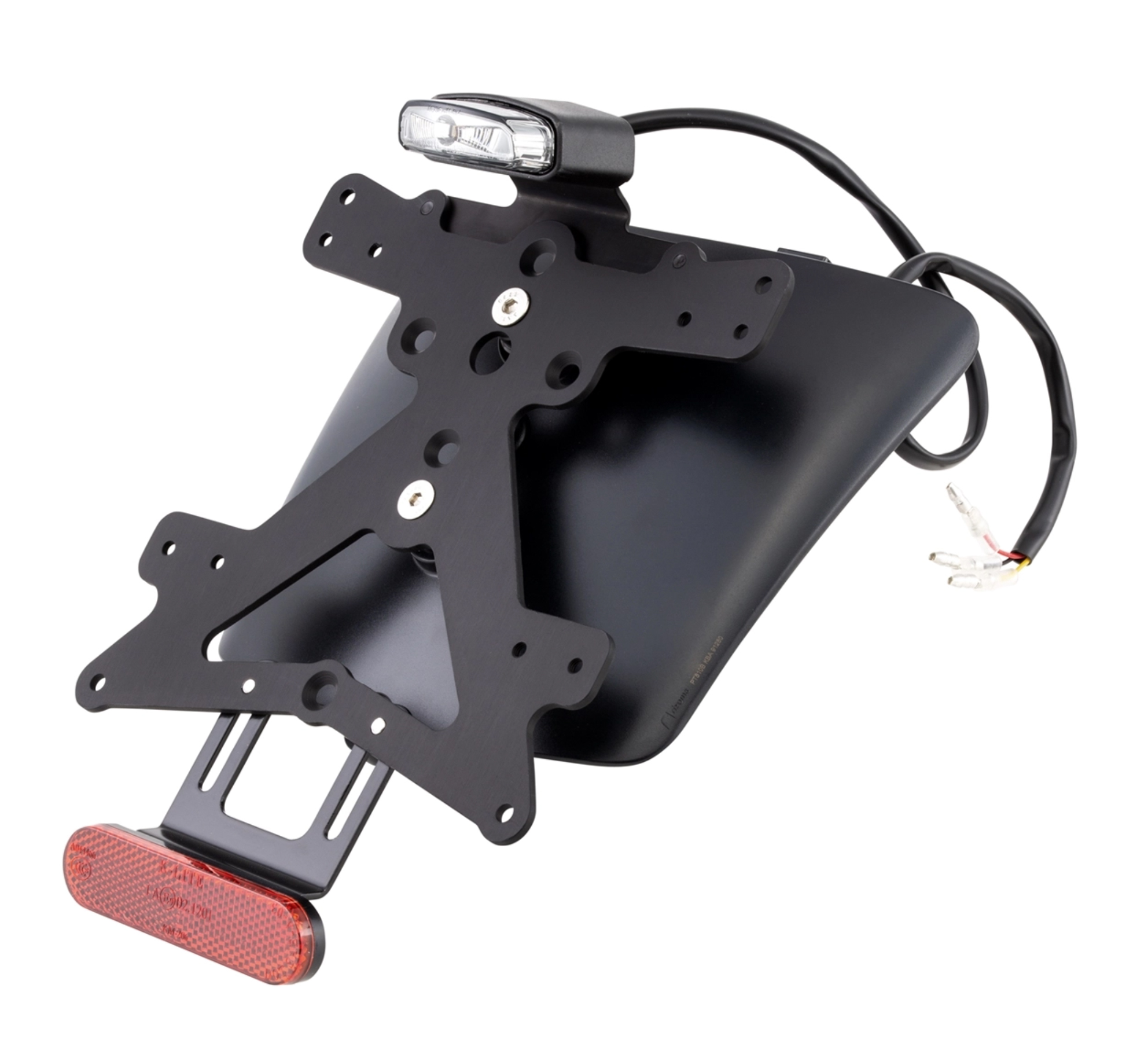 License plate holder rear light RIZOMA for Vespa GTS/GTS Super/GTV/GT 60/GT L 125-300cc 4T LC