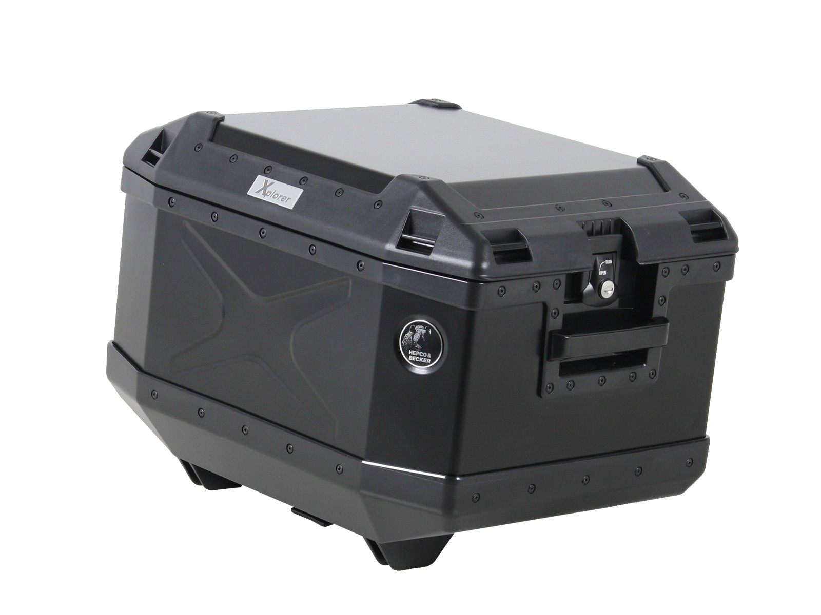 Topcase Alu Xplorer 45 black Hepco & Becker