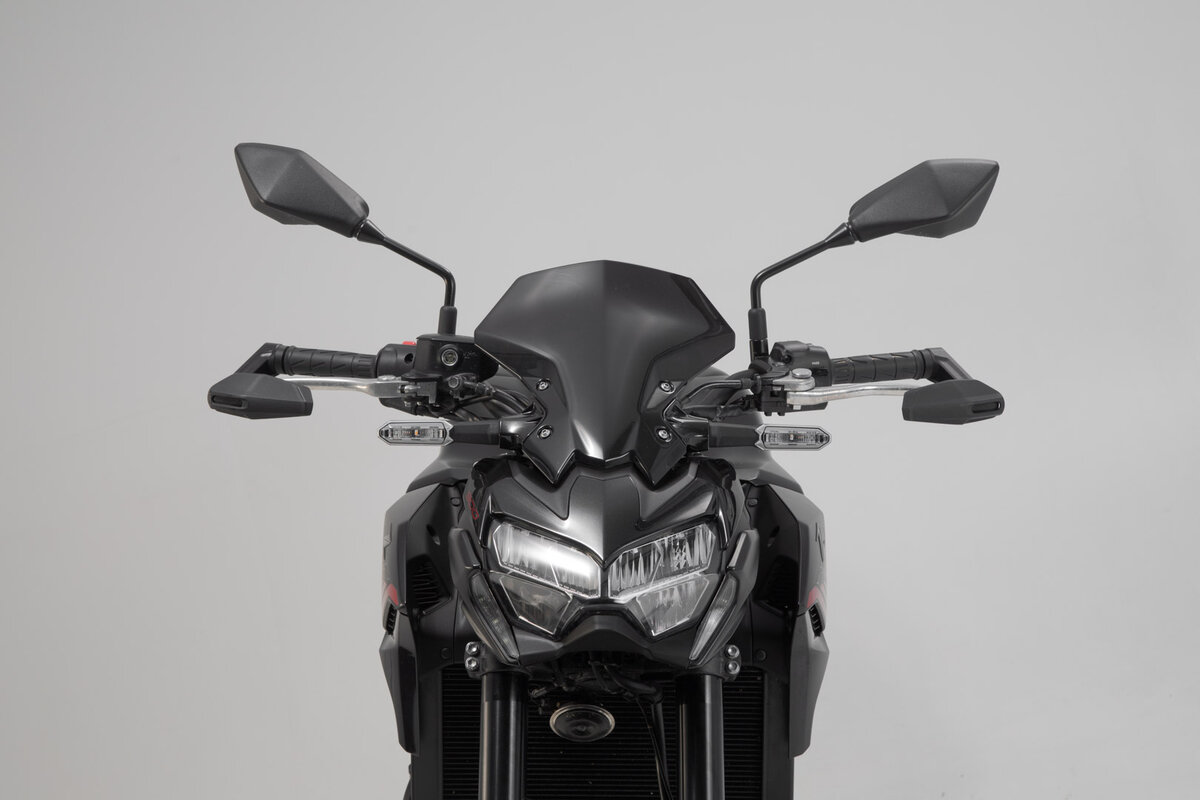 SW-Motech lever protectors with wind deflector for Kawasaki Z 1100 /SE (26-) / Z 650 S (26-)