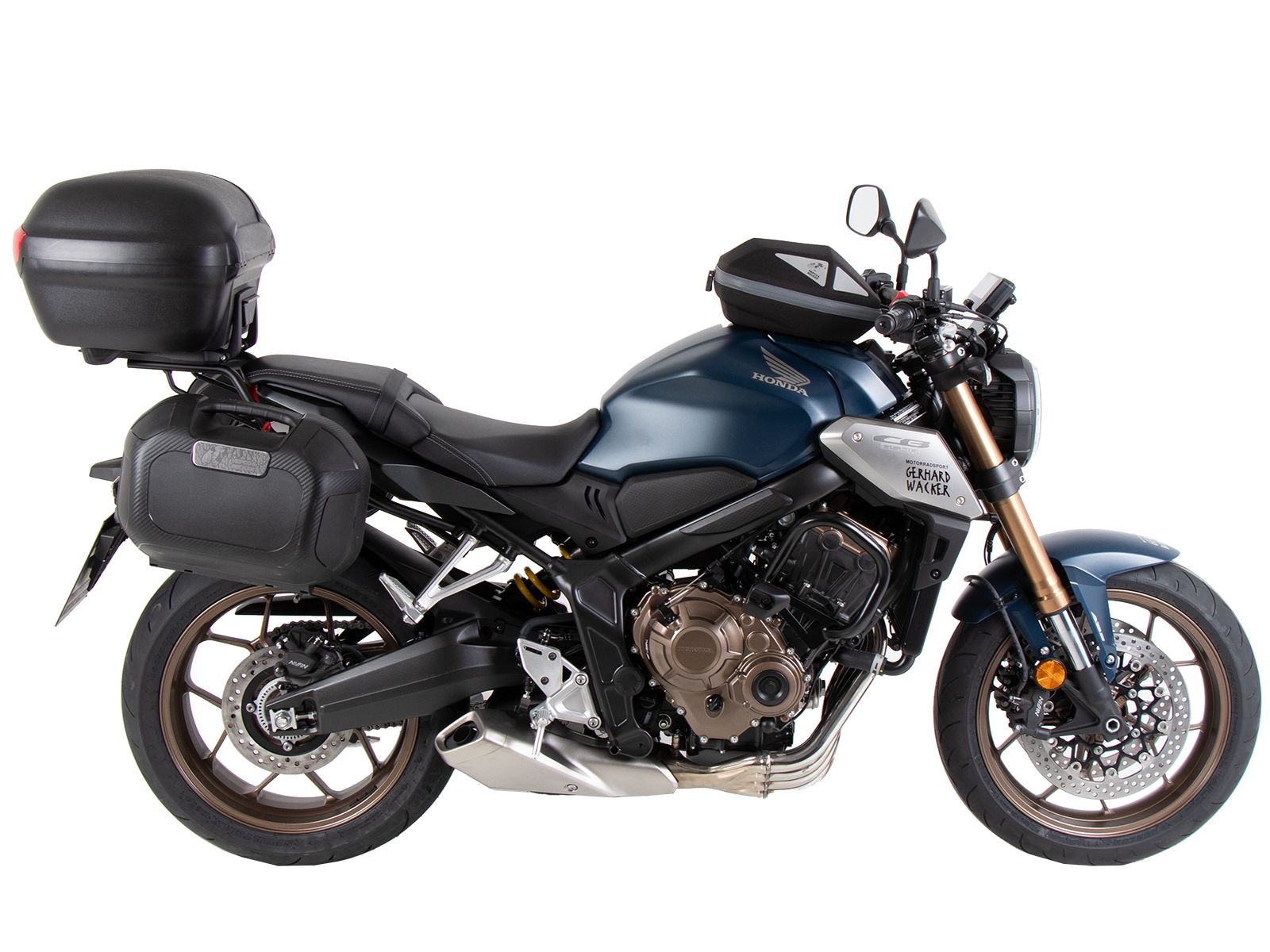 Alurack top case carrier for Honda CB 650 R (21-23) Hepco & Becker