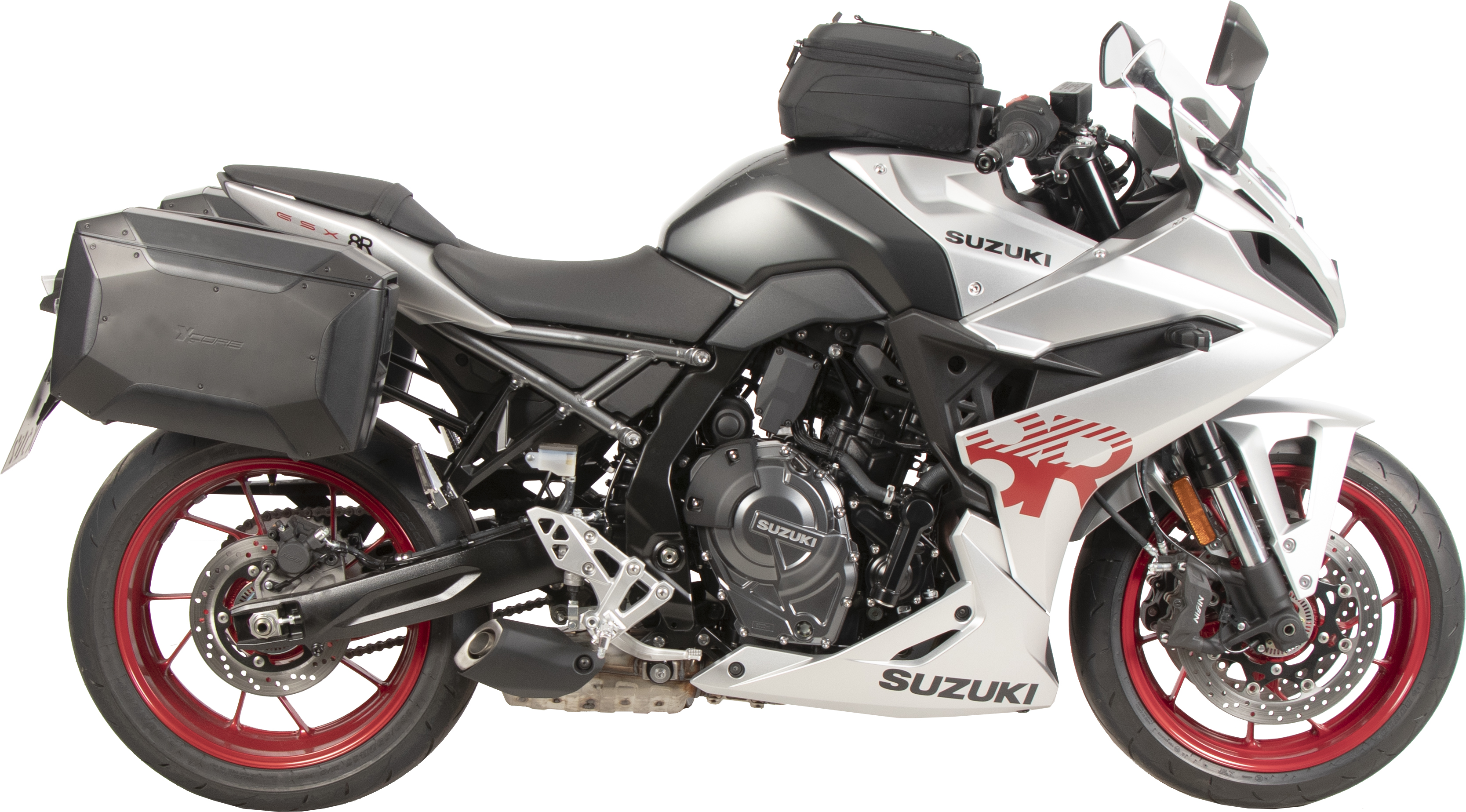C-Bow side carrier black for Suzuki GSX-8R (24- ) Hepco & Becker