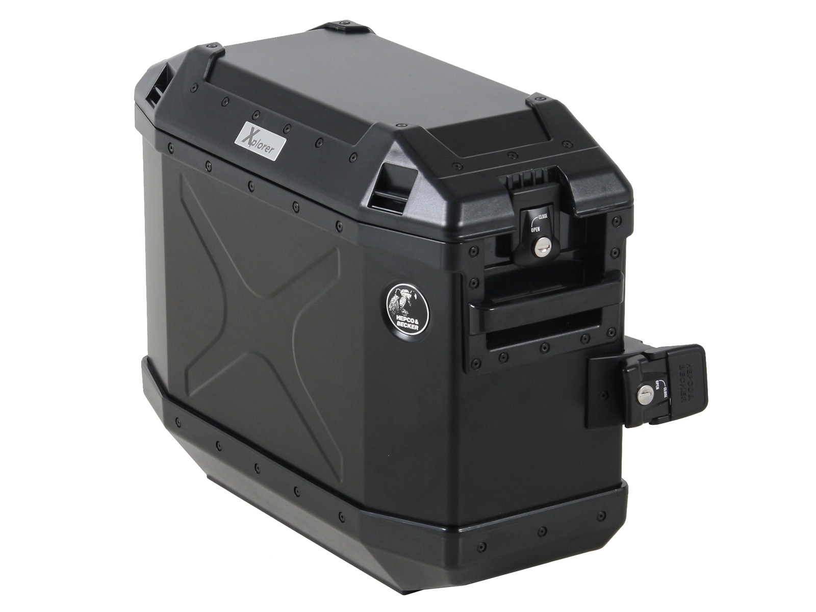 Side case Alu Xplorer 30 black Hepco & Becker