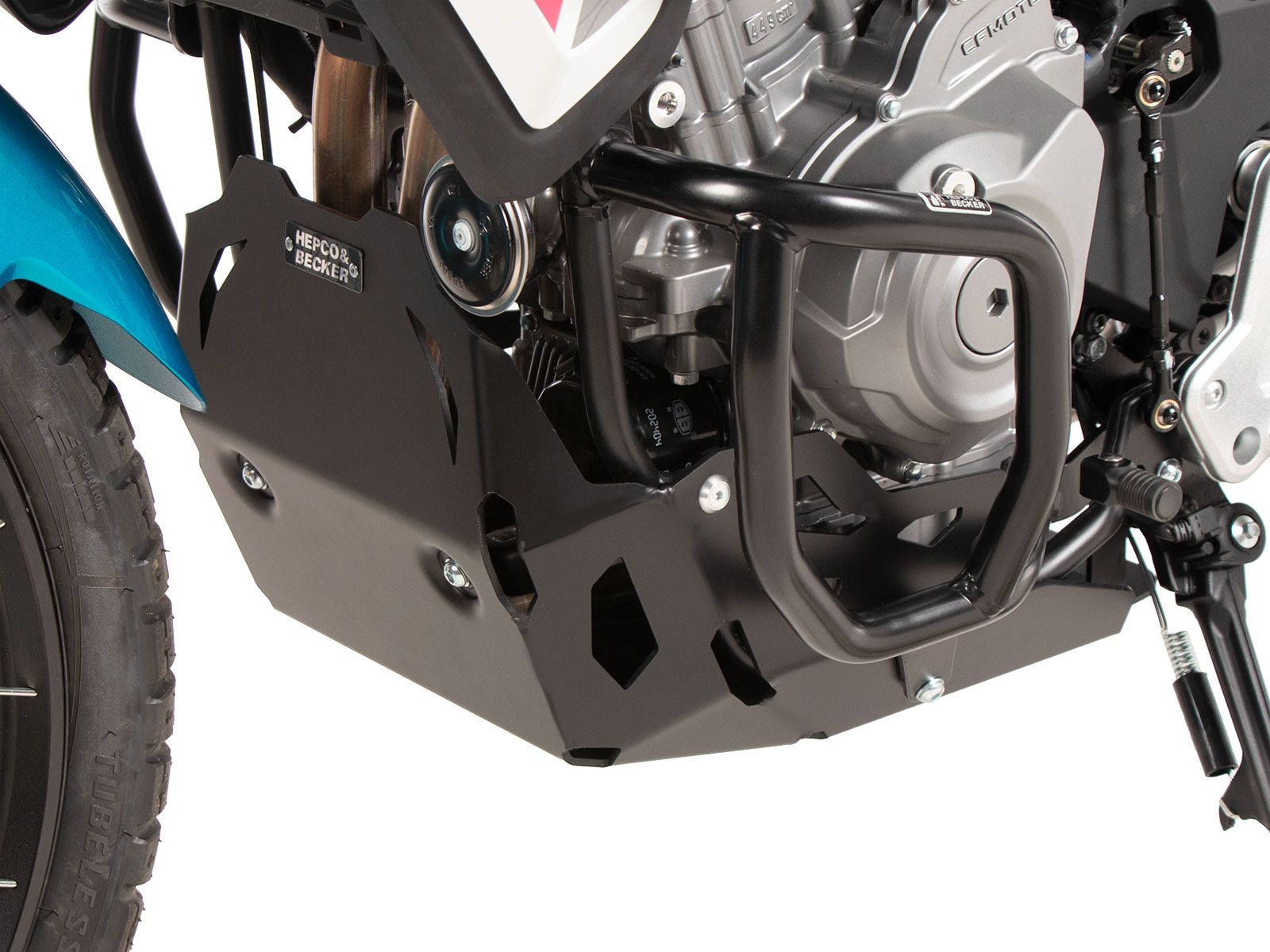 Engine guard silver for CFMoto 450 MT (24-) Hepco & Becker
