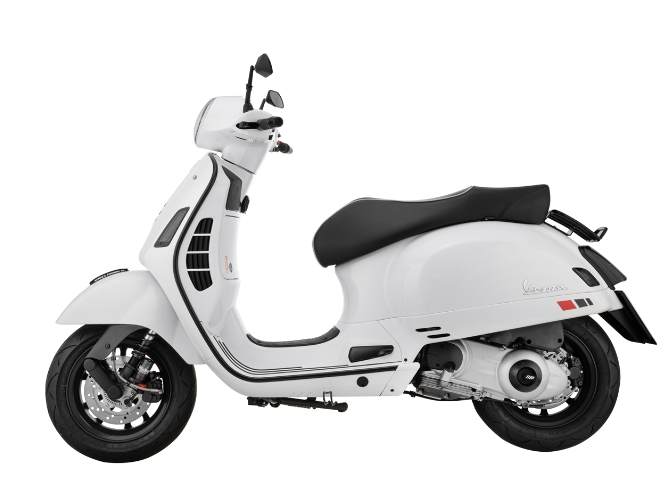 Turn signal kit front & rear for Vespa GTS/GTS Super/GTV 125-300cc ('14-), tinted