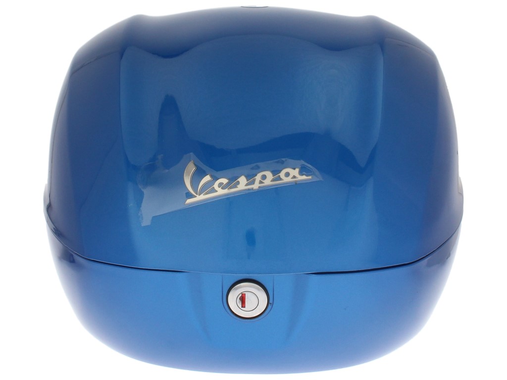Original top case for Vespa Sprint blue 261/A