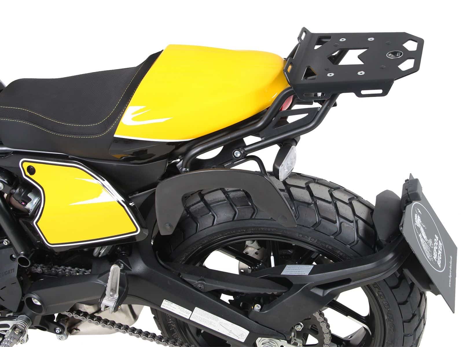 C-Bow side carrier black for Ducati Scrambler 800 (19-22) Hepco & Becker
