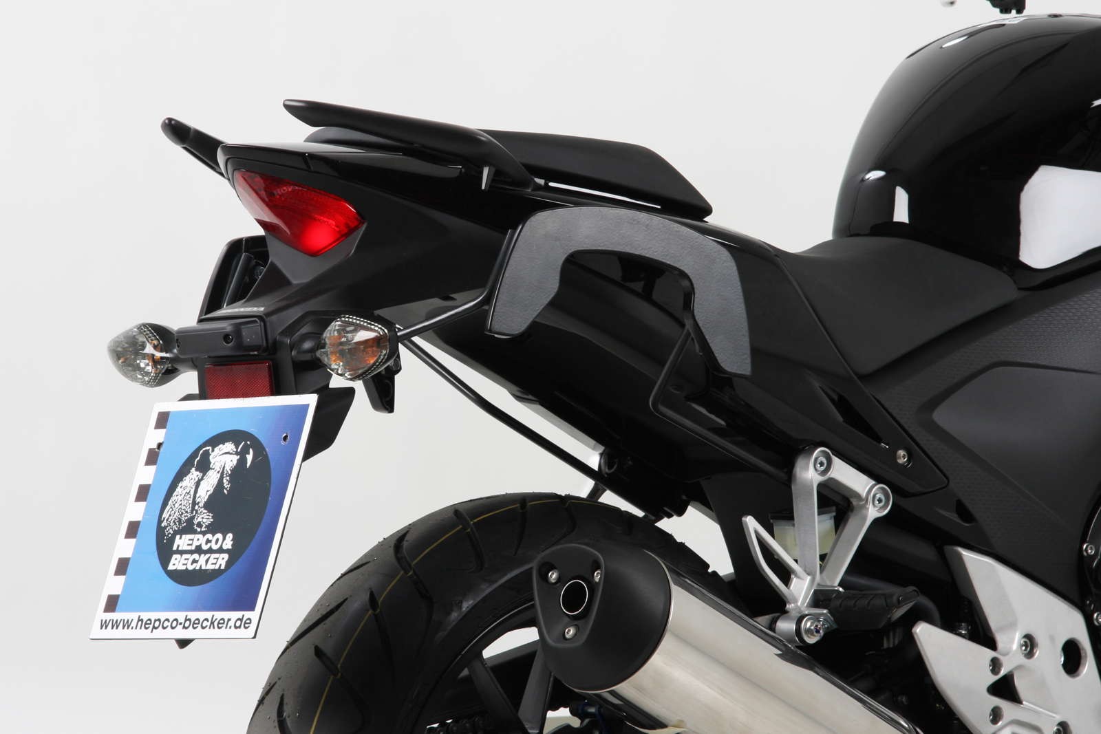 C-Bow side carrier anthracite for Honda CB 500 F (13-15) Hepco & Becker