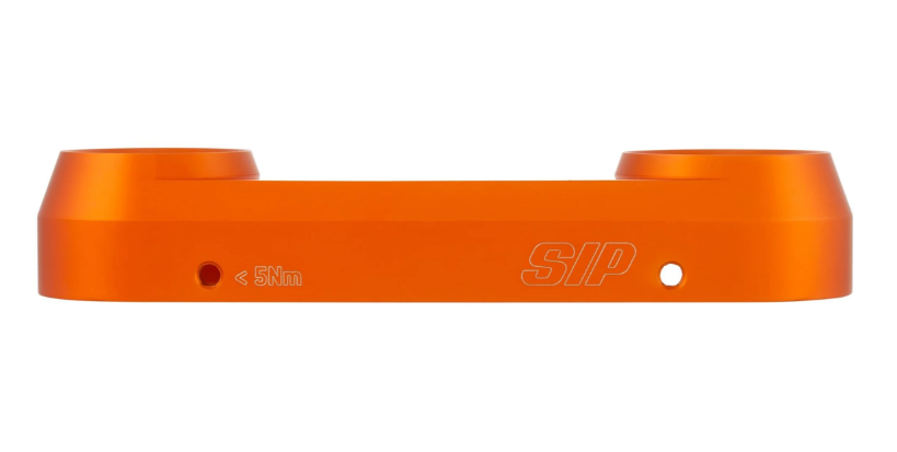 Swingarm cover for Vespa, orange matt