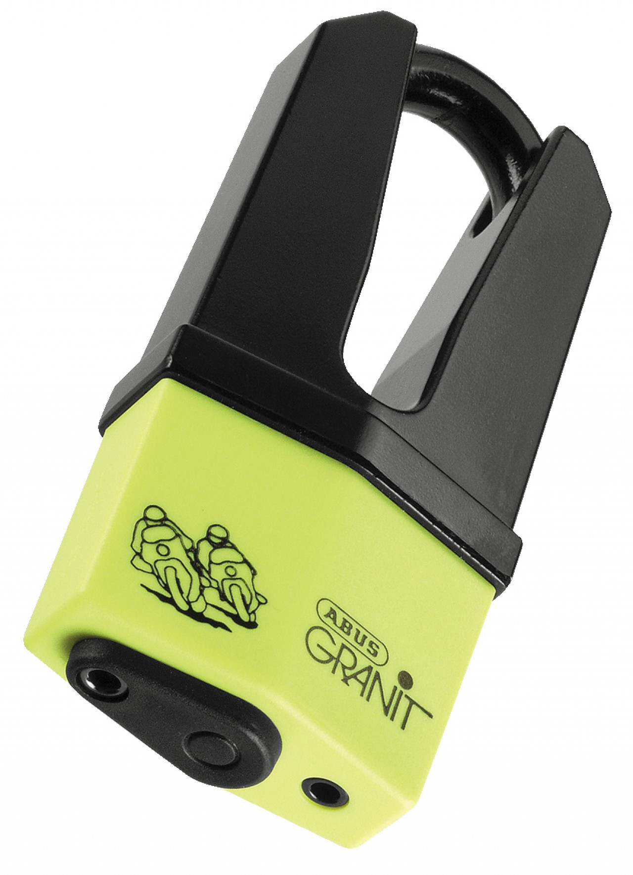 ABUS brake disc lock Granit Quick 37, Security Level 15, ART Level 4, yellow, black
