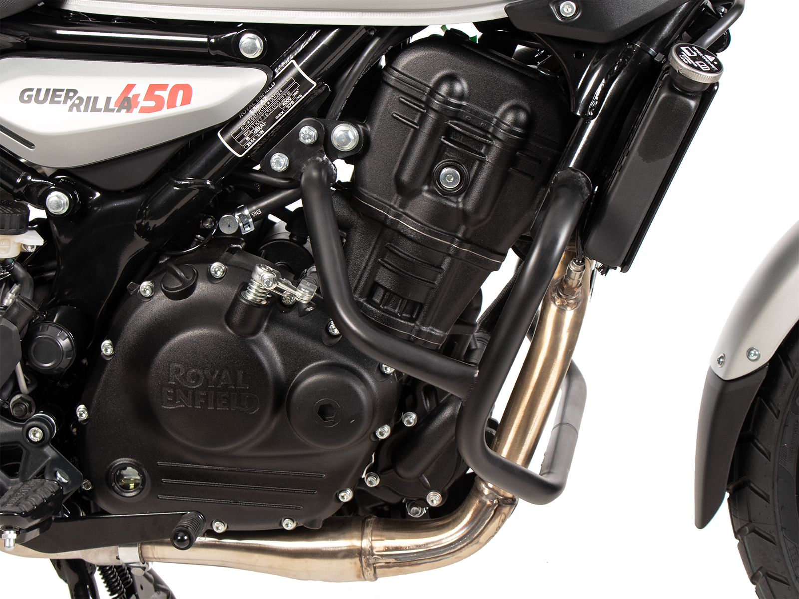 Engine guard black for Royal Enfield Guerrilla 450 (24-) Hepco & Becker