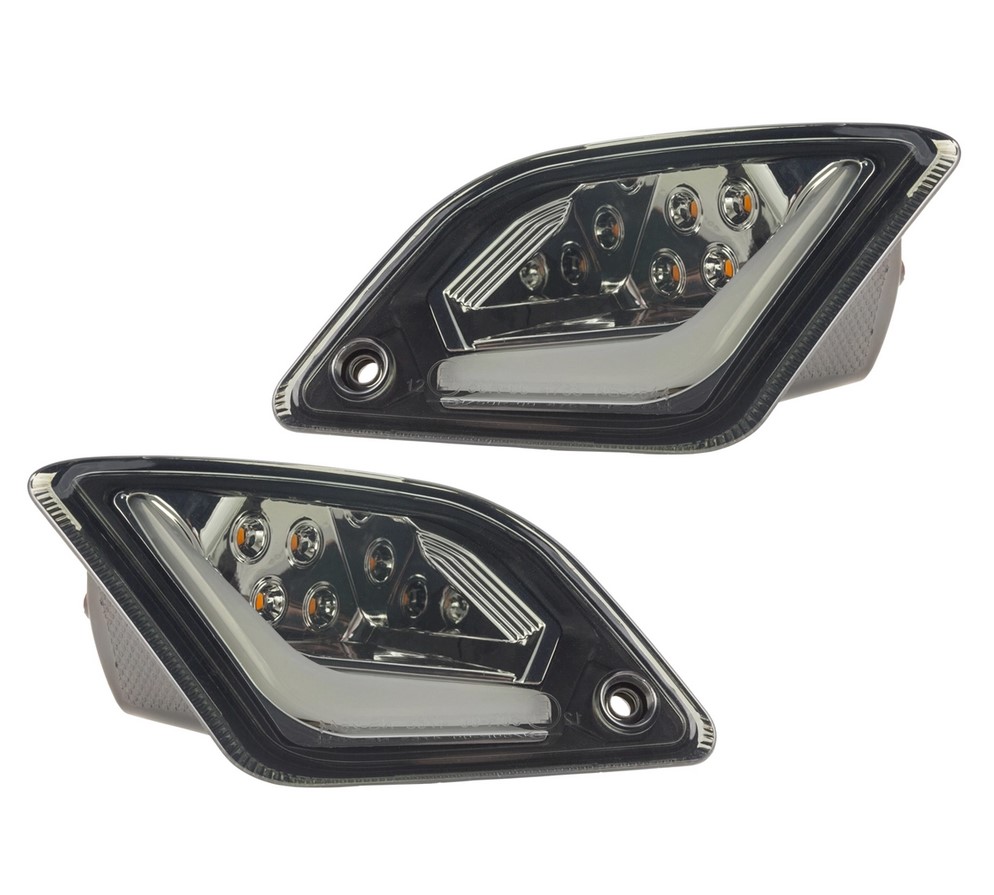 Rear left/right blinker kit for Vespa GTS/GTS Super/GTV 125-300cc ('14-22), tinted