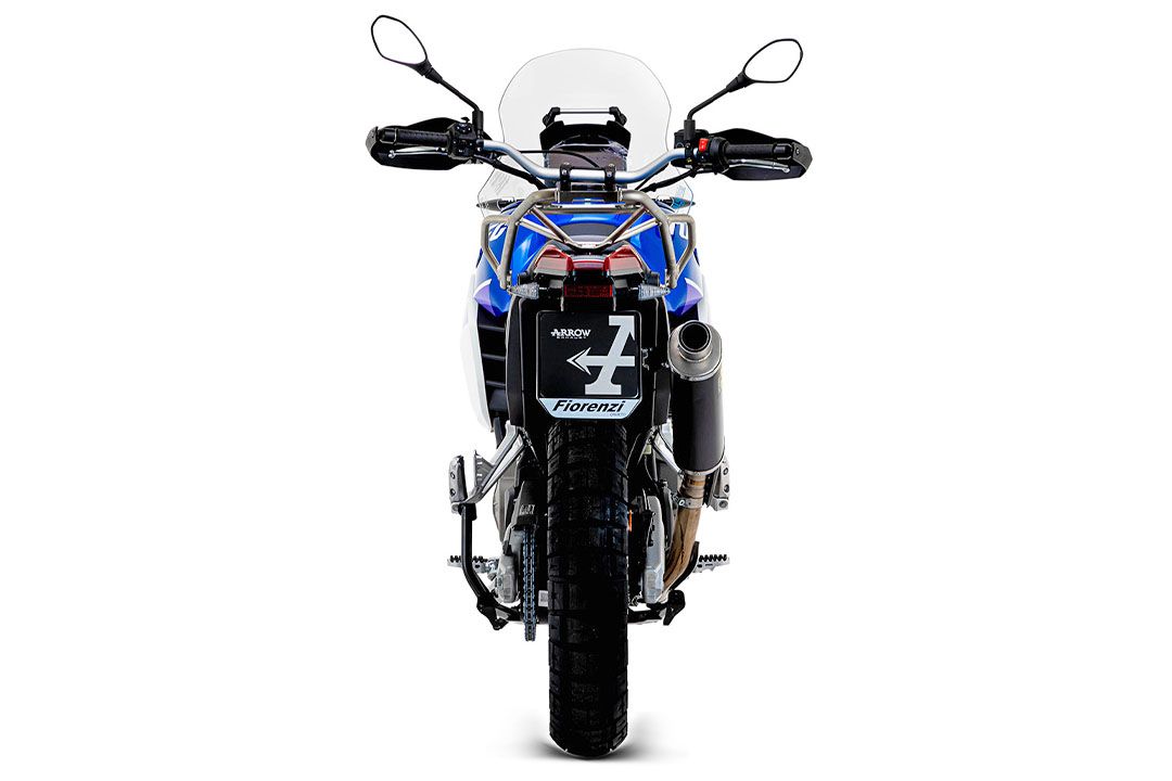 ARROW exhaust INDY RACE DARK Titanium for Aprilia Tuareg 660