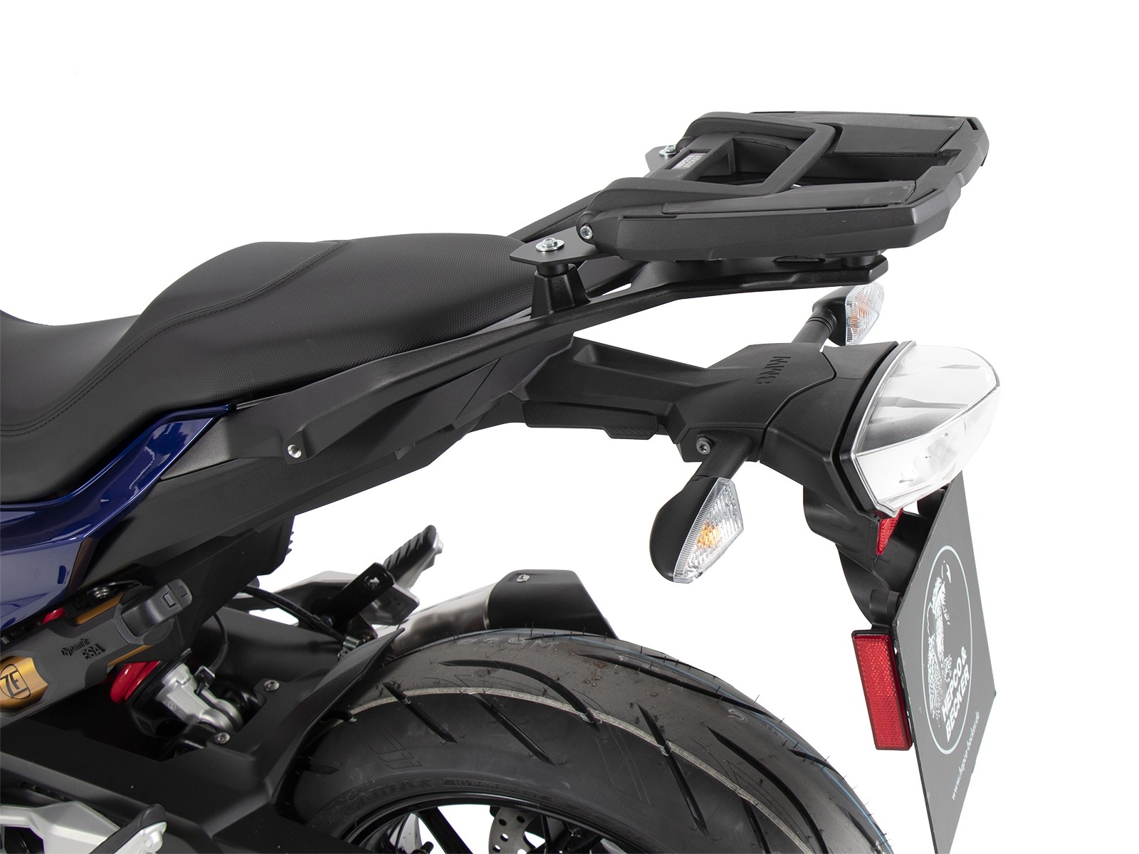 Alurack top case carrier for original luggage rack for BMW F 900 R (20-24) Hepco & Becker